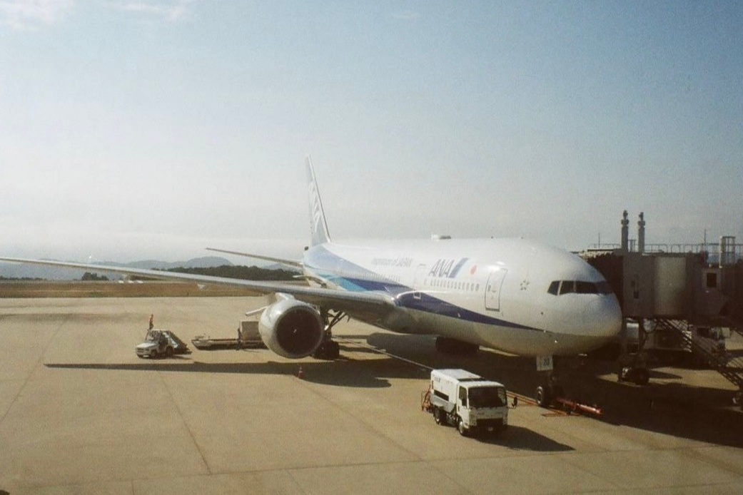 広島の飛行機